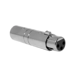 ADAPTADOR XLR MACHO 5PA XLR HEMBRA 3P