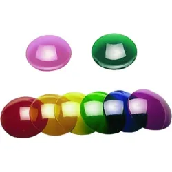 LENTE COLOR PAR-36 ROJA
