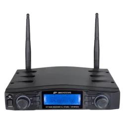 JBSYSTEMS HF-TWIN RECEIVER RECEPTOR MIC DUAL