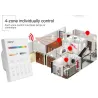 MIBOXER T4 PANEL CONTROL RGBW 4 ZONAS