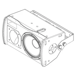 SOPORTE HORIZONTAL PF-10 BLANCO AUDIOCENTER