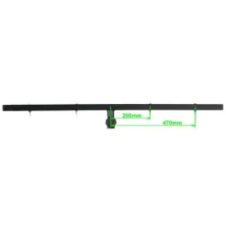 TB-64 BARRA T 1.20m PARA 8 FOCOS