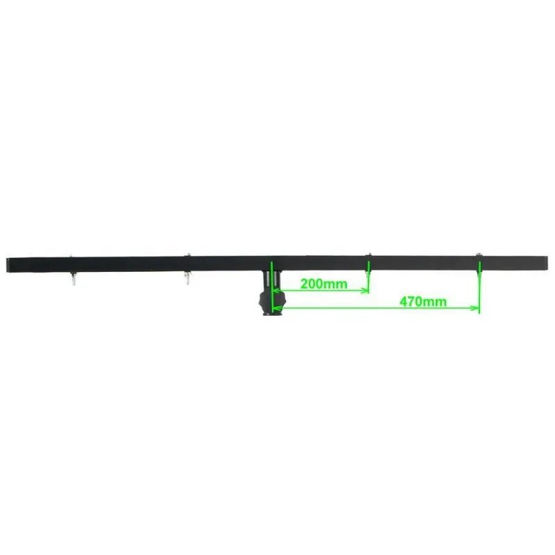 TB-64 BARRA T 1.20m PARA 8 FOCOS