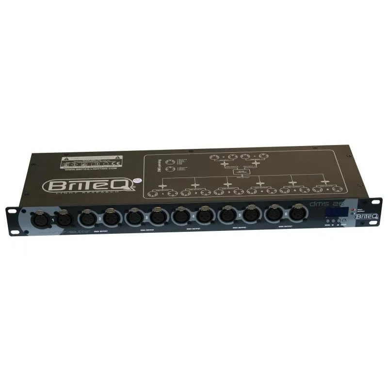 BRITEQ - DMS-26 SPLITTER DMX RACK 1U BRITEQ