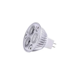 DICROICA MR-16 3x1W 12V BLANCA FRIO 60º