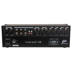 LIVERACK-10 MEZCLADOR PA 19" 10 IN / 7 CH JBSYSTEMS