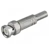 CONECTOR BNC MACHO SOLDAR C/MUELLE