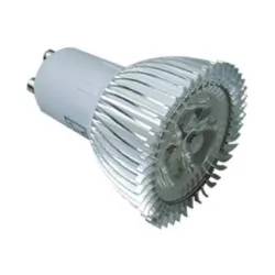 LAMPARA DICROICA 3X1W GU-10 AMARILLA 60º
