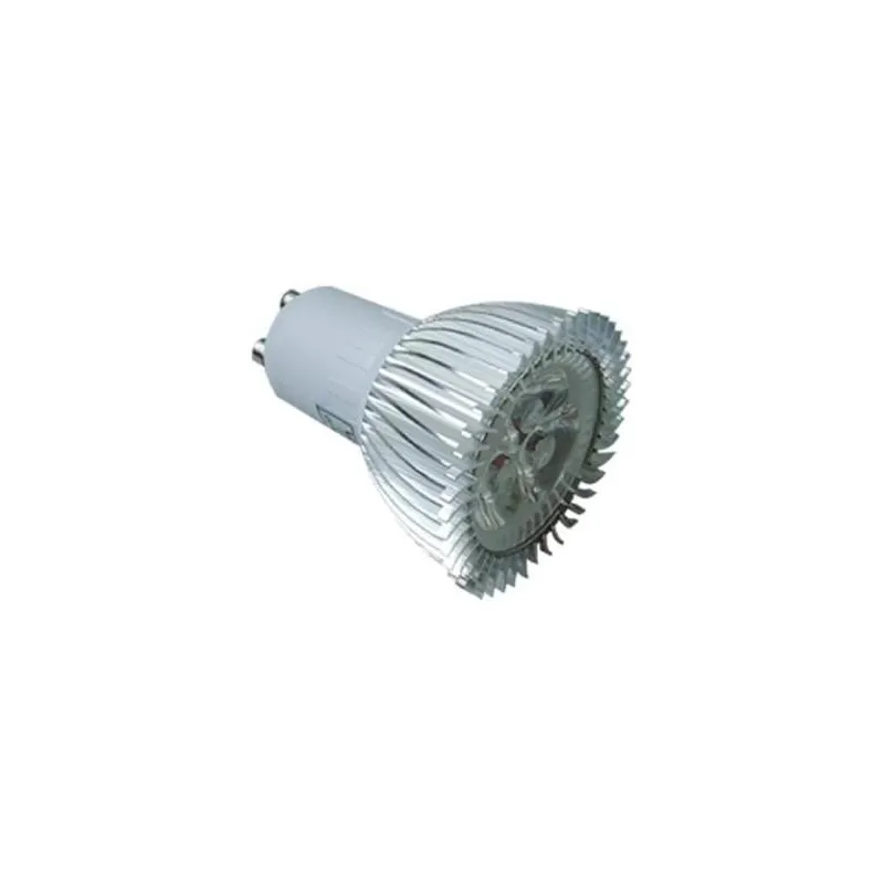LAMPARA DICROICA 3X1W GU-10 VERDE 60º
