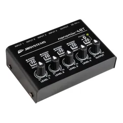 JBSYSTEMS - NANOMIX-4BT MINI MEZCLADOR 4 IN / BLUETOOTH JB SYSTEMS
