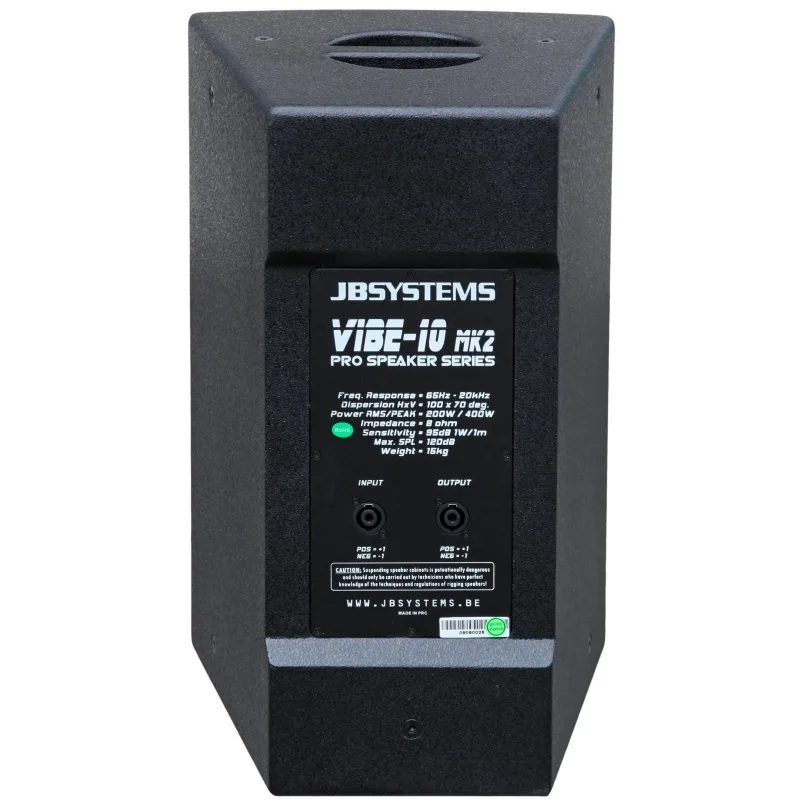 JBSYSTEMS - VIBE-10 CAJA ACÚSTICA 10" 200W JBSYSTEMS