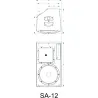 SYNQ - ALTAVOZ 12" ACTIVO DSP 650W SA-12 SYNQ