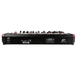 JBSYSTEMS - LIVE-10 MEZCLADOR COMPACTO PA 10 IN / 8 CH JBSYSTEMS