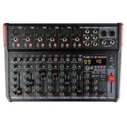 JBSYSTEMS - LIVE-10 MEZCLADOR COMPACTO PA 10 IN / 8 CH JBSYSTEMS