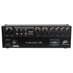JBSYSTEMS - LIVERACK-10 MEZCLADOR PA 19" 10 IN / 7 CH JBSYSTEMS