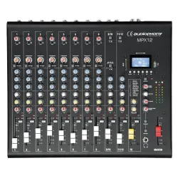 AUDIOPHONY - MPX-12 MESA DE MEZCLAS 12CH DSP / USB / SD / BLUETOOTH AUDIOPHONY