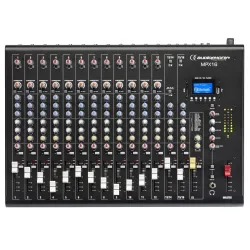 AUDIOPHONY - MPX-16 MESA DE MEZCLAS 16CH DSP / USB / SD / BLUETOOTH AUDIOPHONY