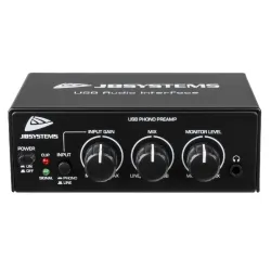 JBSYSTEMS - PREAMPLIFICADOR USB AUDIO INTERFACE JBSYSTEMS