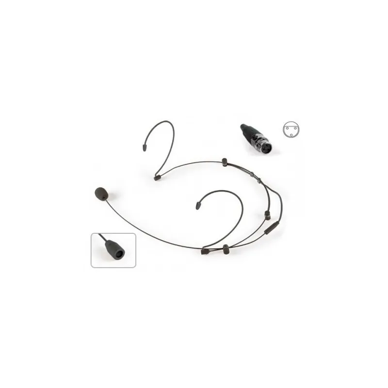 FONESTAR - MICRÓFONO DIADEMA CONDENSADOR MINI CANON FCM-960N-MC3