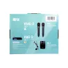 PSK AUDIO - KBS-2 SISTEMA DOBLE INALÁMBRICO VHF MICRÓFONO LAVALIER / PETACA PSK