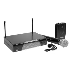 PSK AUDIO - PCS-2 SISTEMA INALÁMBRICO VHF MICRÓFONO MANO + LAVALIER PSK