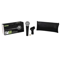 SHURE - SHURE SM58 LCE MICRÓFONO PROFESIONAL