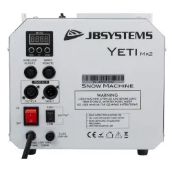 JBSYSTEMS - YETI MK2 MÁQUINA EFECTO NIEVE 1200W DMX JBSYSTEMS