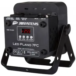 JBSYSTEMS - LED PLANO 7FC FOCO LED PLANO NEGRO 7x8W RGBW JBSYSTEMS