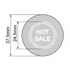 JBSYSTEMS - ROTOGOBO OUTDOOR PROYECTOR GOBOS LED 100W IP65 JBSYSTEMS