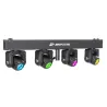 JBSYSTEMS - QUADRA MOVE BARRA 4 CABEZAS MOVILES LED RGBW 40W JBSYSTEMS
