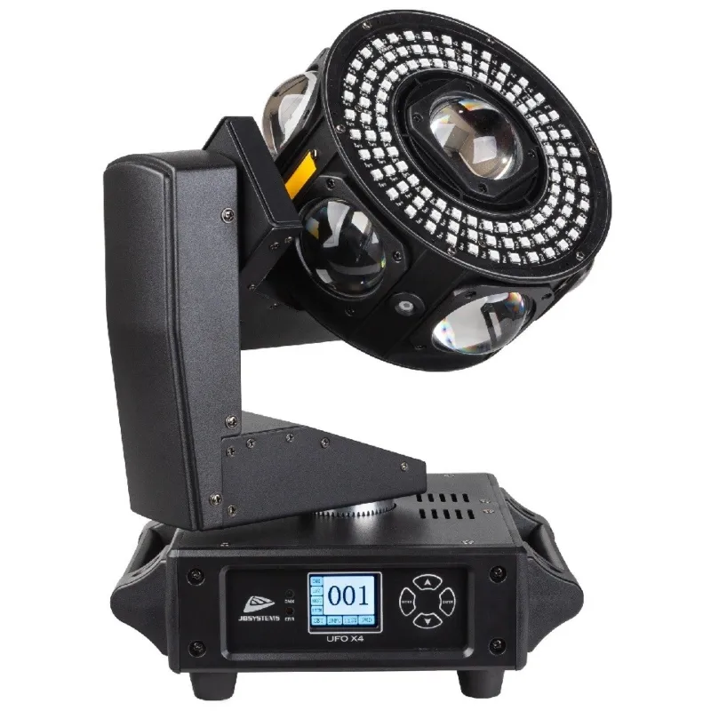 JBSYSTEMS - UFO X4 MULTIEFECTO LED 4 EN 1 RGBW JBSYSTEMS