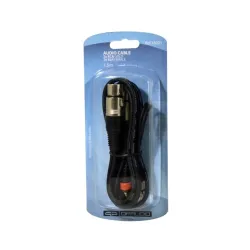 QP-AUDIO - CABLE 2x RCA MACHO - 2x XLR HEMBRA 1.5m QP-AUDIO