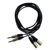 HILEC - CABLE 2 JACK ST 6.3 A 2 XLR MACHO 3m HILEC