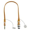 HILEC - CABLE PLANO 1 JACK 6.3 ST A 1 XLR HEMBRA 0.5m HILEC