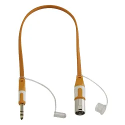 HILEC - CABLE PLANO 1 JACK 6.3 ST A 1 XLR MACHO 0.5m HILEC