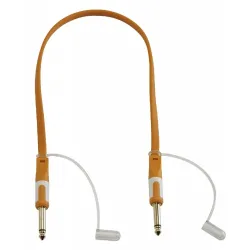 HILEC - CABLE PLANO 1 JACK 6.3 MONO A 1 JACK 6.3 MONO 1m HILEC
