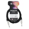 AUDIOPHONY - CABLE 1 JACK 6.3 MONO A 1 JACK 6.3 MONO 3m PREMIUM HILEC