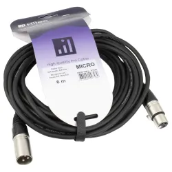 HILEC - CABLE XLR MACHO A XLR HEMBRA 6m HILEC