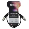 AUDIOPHONY - CABLE XLR MACHO A XLR HEMBRA 0.5m PREMIUM HILEC