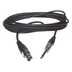 HILEC - CABLE 1 XLR HEMBRA A 1 JACK 6.3mm MONO 3m HILEC