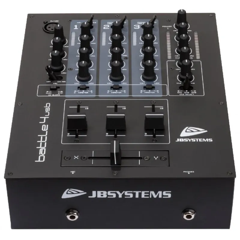 JBSYSTEMS - BATTLE4-USB MESA MEZCLAS 4CH JBSYSTEMS