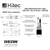 AUDIOPHONY - CABLE 1 MINI JACK 3.5 ST A 2 JACK 6.3  MONO 3m PREMIUM HILEC