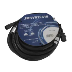 HILEC - CABLE COMBI IEC H/M - XLR M/H 10m HILEC