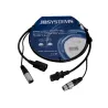 JBSYSTEMS - CABLE COMBI IEC H/M - XLR M/H 1.3m JBSYSTEMS