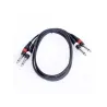JBSYSTEMS - CABLE 2x JACK 6.3mm MACHO MONO - 2x JACK 6.3mm MACHO MONO 1.5m JBSYSTEMS