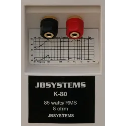 JBSYSTEMS - K-80 BLANCO ALTAVOCES 8" 85Wrms - 8Ohm JBSYSTEMS (PAREJA)
