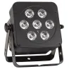 JBSYSTEMS - LED PLANO 7FC FOCO LED PLANO NEGRO 7x8W RGBW JBSYSTEMS