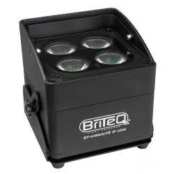 BRITEQ - BT-AKKULITE IP MINI 4x10W RGBWA IP65 BRITEQ (BATERÍA INCL.)