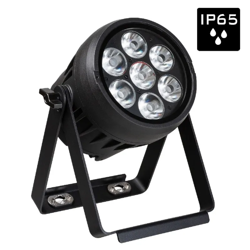 BRITEQ - BTI-AKKUBEAMER 7x15W RGBL IP65 BRITEQ (BATERÍA INCL.)