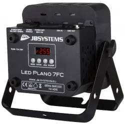 JBSYSTEMS - LED PLANO 7FC FOCO LED PLANO NEGRO 7x8W RGBW JBSYSTEMS
